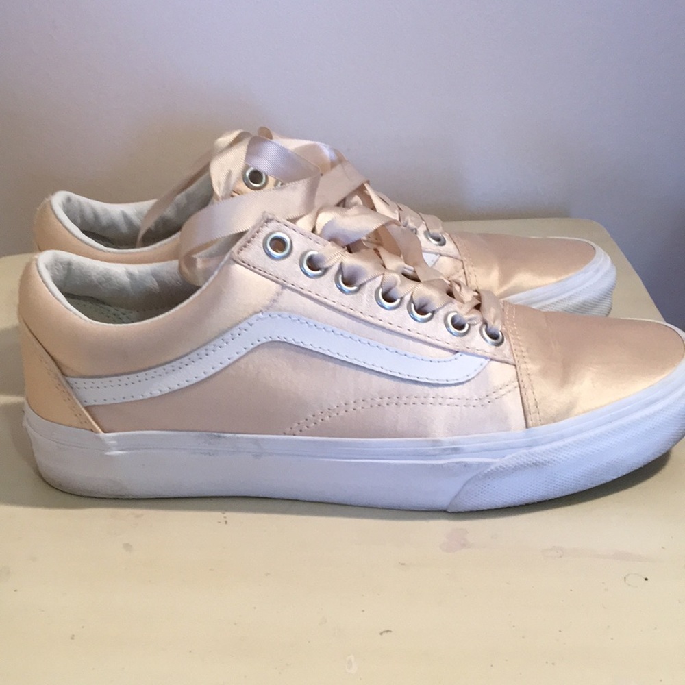 Satin Blush VANs - Picture 4 of 4